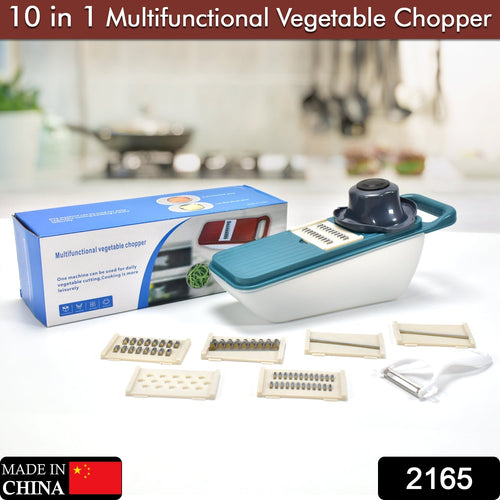 6-Blade Vegetable Slicer & Cutter with Peeler