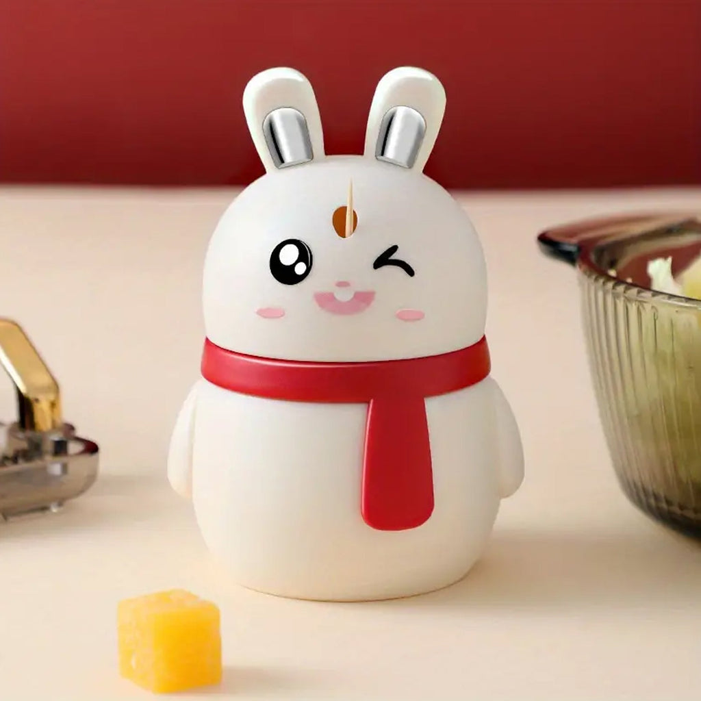 Rabbit Push-Button Toothpick Dispenser