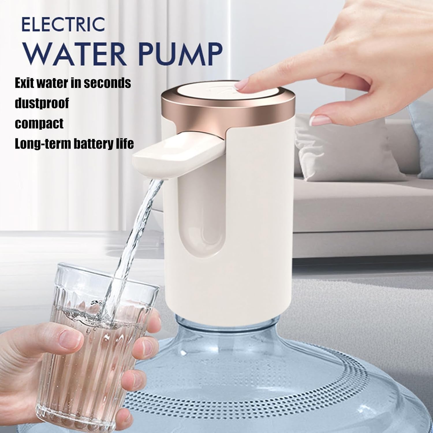 USB Rechargeable Automatic Water Dispenser
