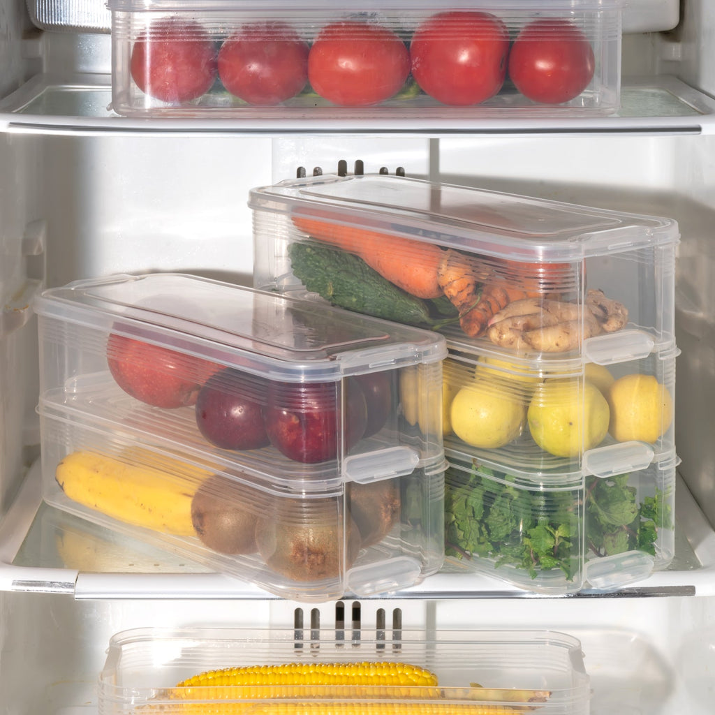 Airtight Fridge Storage Containers – Set of 3 (1.5L)
