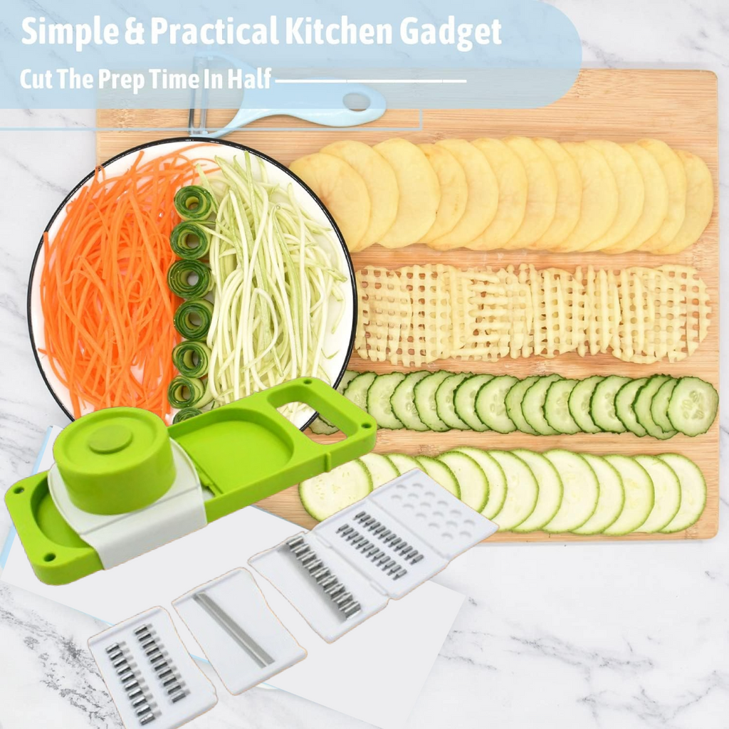 5-in-1 Foldable Vegetable Slicer & Cutter