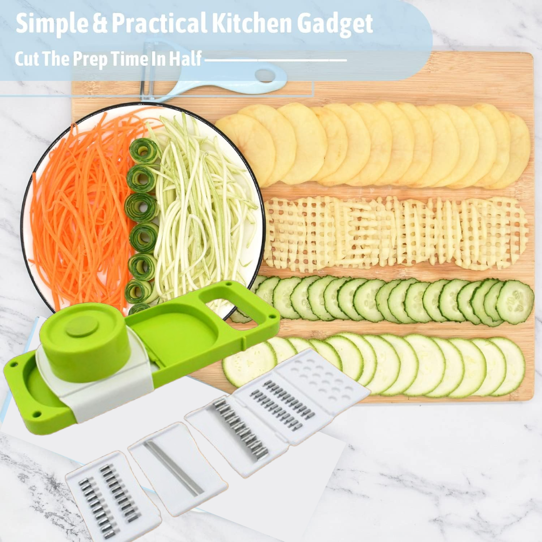 5-in-1 Foldable Vegetable Slicer & Cutter