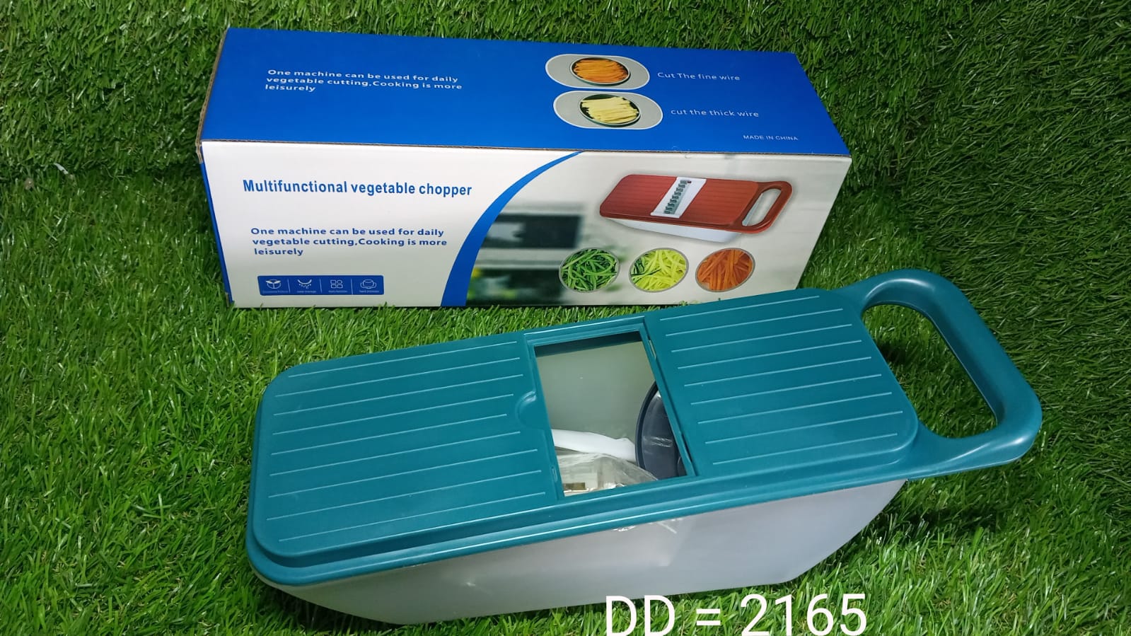 6-Blade Vegetable Slicer & Cutter with Peeler